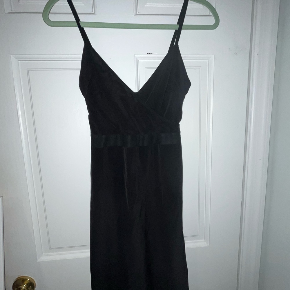 Black Silk Dress